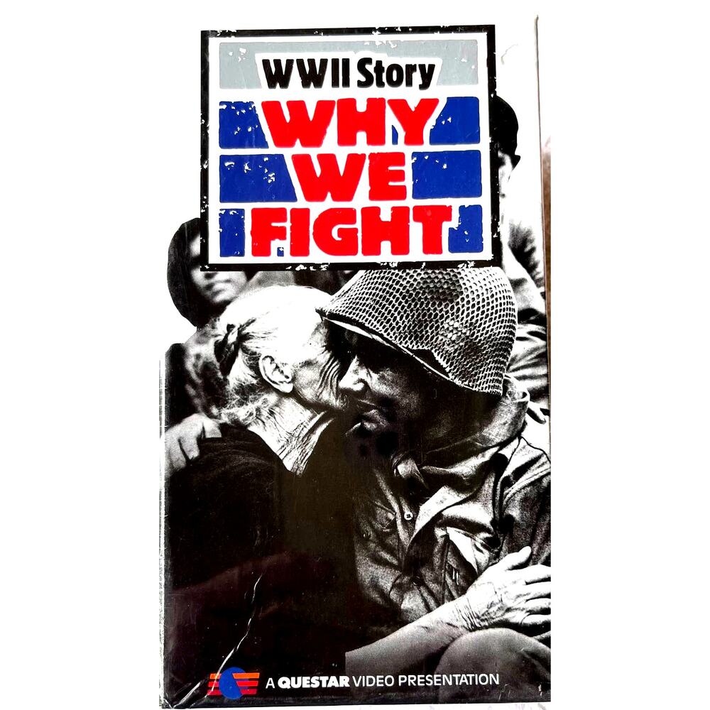 Frank Capra's Why We Fight Three Cassette Series, Sealed New World War II